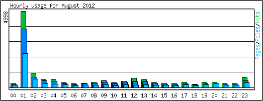 Hourly usage