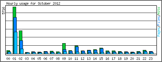 Hourly usage