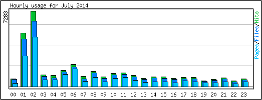 Hourly usage