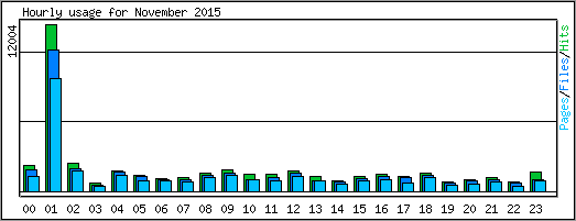 Hourly usage