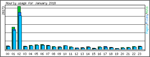 Hourly usage